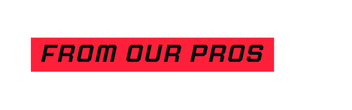 From our PROS